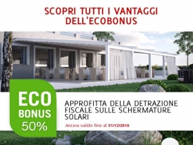 Detrazioni Fiscali - Eco Bonus del 50% - H.S. DI VILLA DANIELE